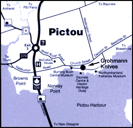 Detailed Map of Pictou