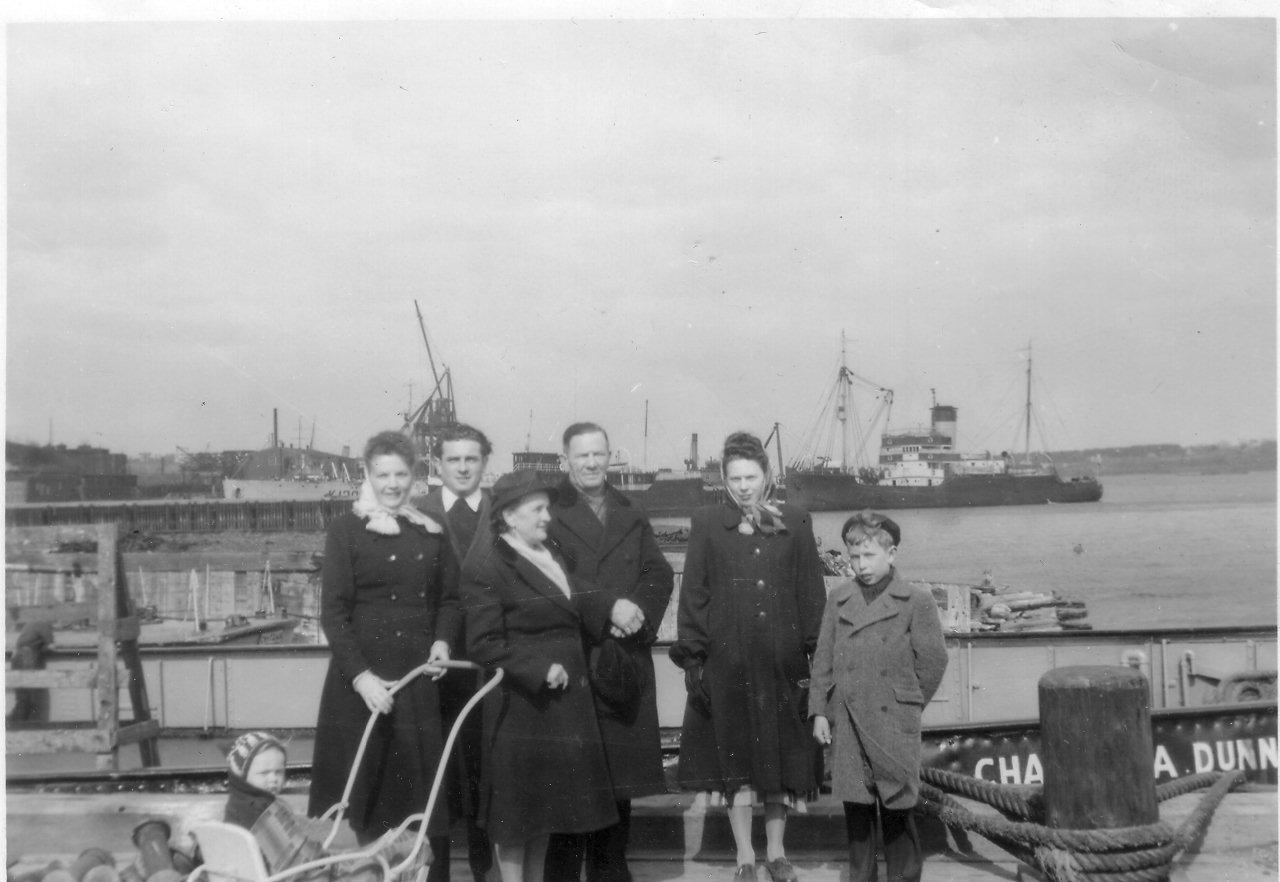 nec. Mike Babinec.Anna  Grohmann.Rudolph Grohmann.Anna Sachs.AdolphSachs. arriving from Que. in 1949..Mike Babinec.Aug.2011