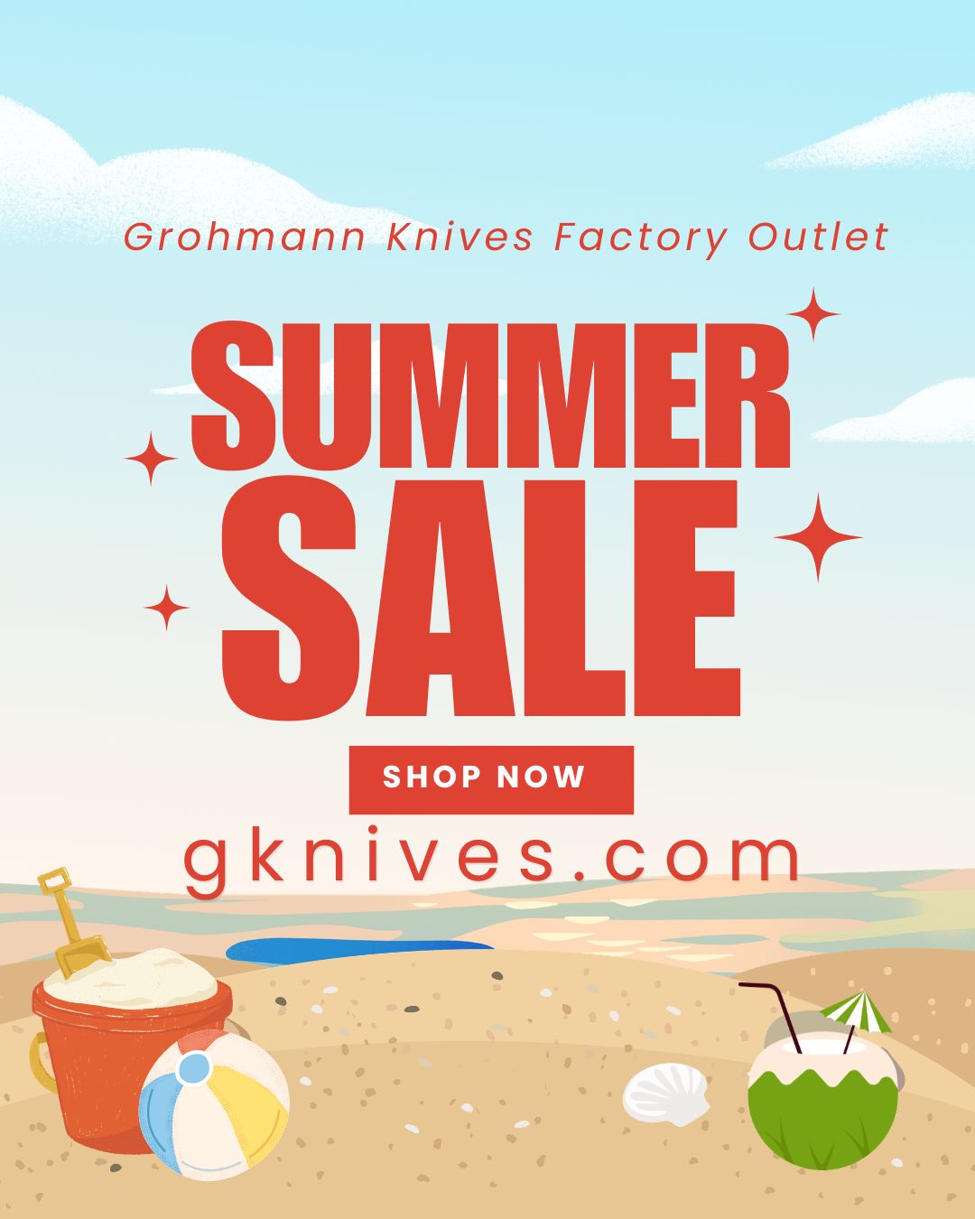 gk summer beach sale